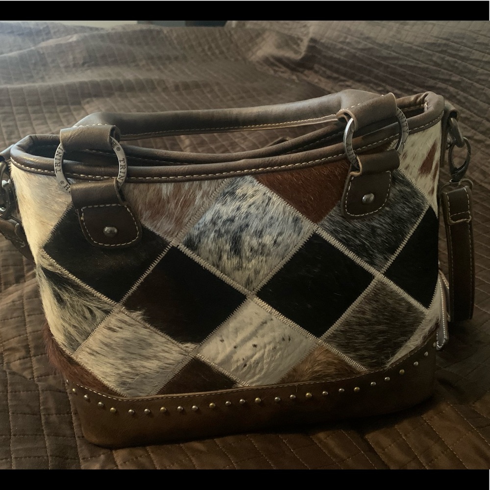 Cowhide Purse